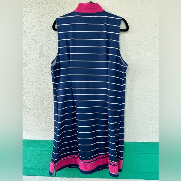 Simply Southern Stripe Tunic Dress by XXL Midi Sleeveless V Neck XXL NWT - Picture 5 of 11